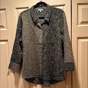 Habitat Size L mixed pattern shirt